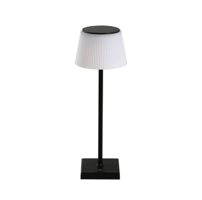 Vonkajšia solárna LED stolová lampa Immax BONITO, čierna, 4W, 200lm, CCT, stmievateľná